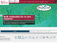 Tablet Screenshot of bio-connect.com