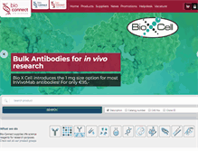 Tablet Screenshot of bio-connect.nl